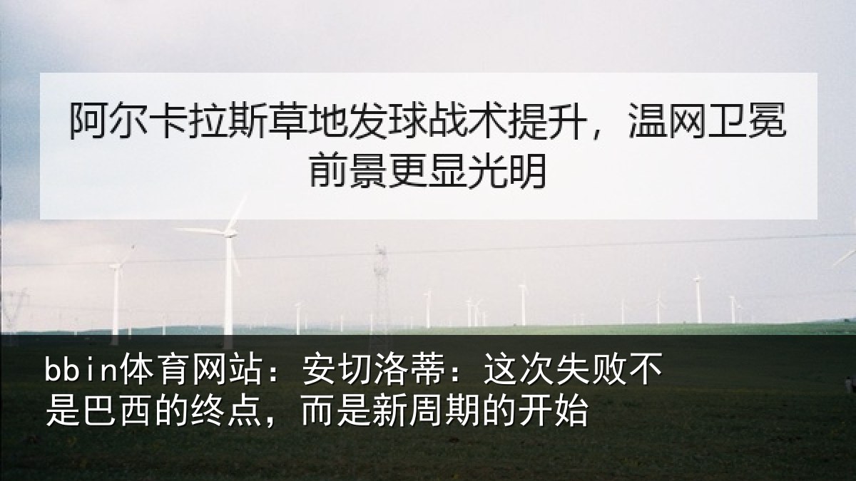 bbin体育网站：安切洛蒂：这次失败不是巴西的终点，而是新周期的开始